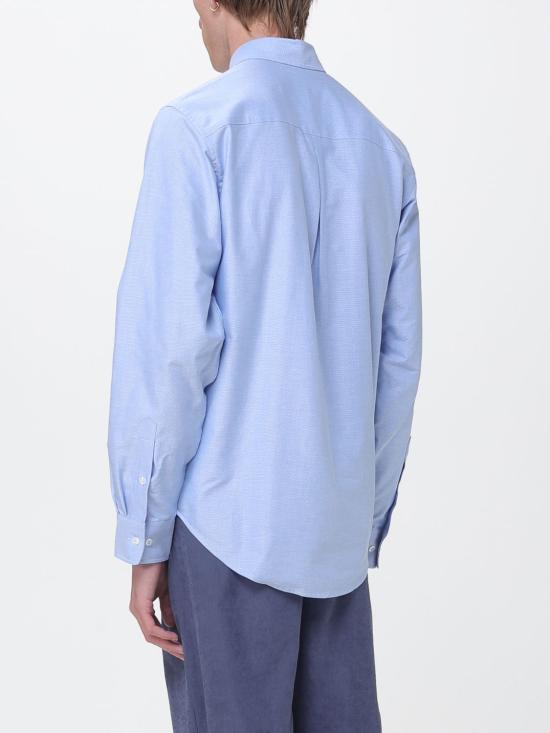 26SS 엠포리오 아르마니 긴팔 셔츠 EM004776AF23036 UB157 Gnawed Blue - EMPORIO ARMANI