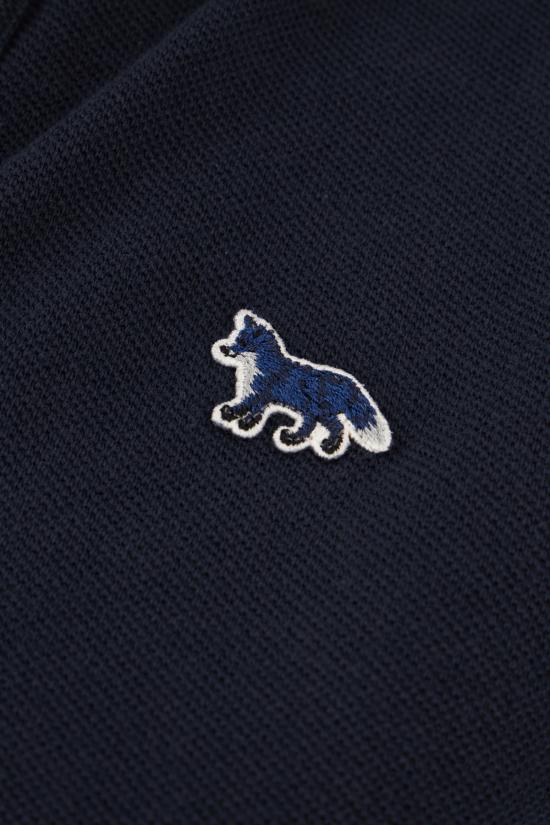 26SS 메종키츠네 베이비 폭스 레귤러 폴로 티셔츠 MW00202KP00010413 CLASSIC NAVY DOM - MAISON KITSUNE