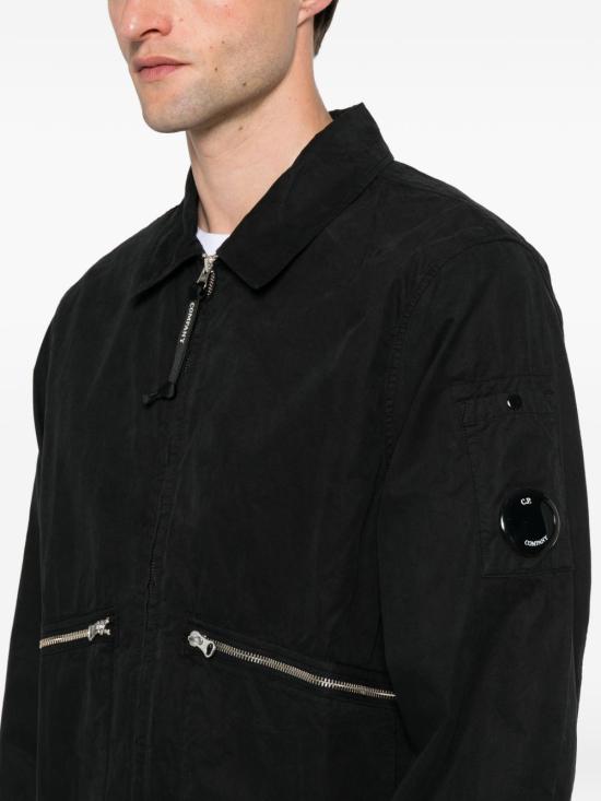 26SS 씨피 컴퍼니 자켓 20CMOS077A 110324G 999 BLACK DOM - C.P. COMPANY