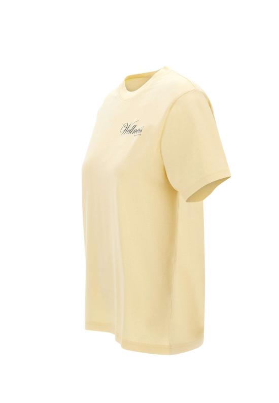 26SS 스포티앤리치 반팔 티셔츠 TO11976083YE02 ALMOND YELLOW - SPORTY & RICH
