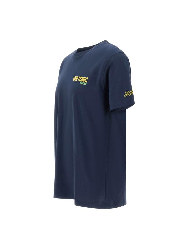 26SS 세인트바쓰 반팔 티셔츠 PRL0002 04197L BLUE - MC2 SAINT BARTH