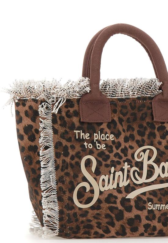 26SS 세인트바쓰 토트백 COL0001 00190L BROWN - MC2 SAINT BARTH