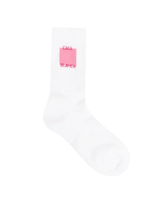 26SS 카사블랑카 양말 ASS26ACC010 02 WHITE
