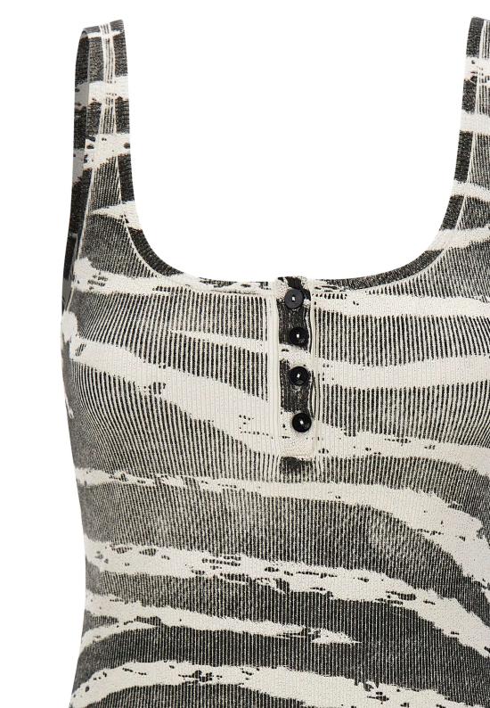 26SS 블루마린 민소매 티셔츠 2T123A M1039 BLACK - BLUMARINE