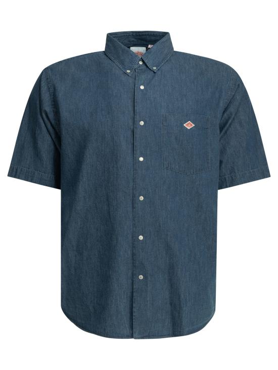 26SS 단톤 반팔 셔츠 DTB0337 DUG LIGHT INDIGO DOM
