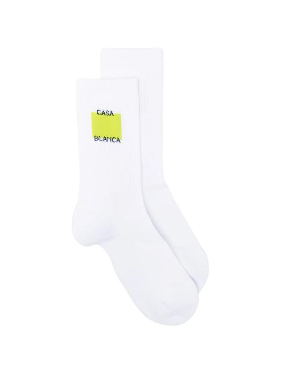 26SS 카사블랑카 양말 ASS26ACC010 WHITE