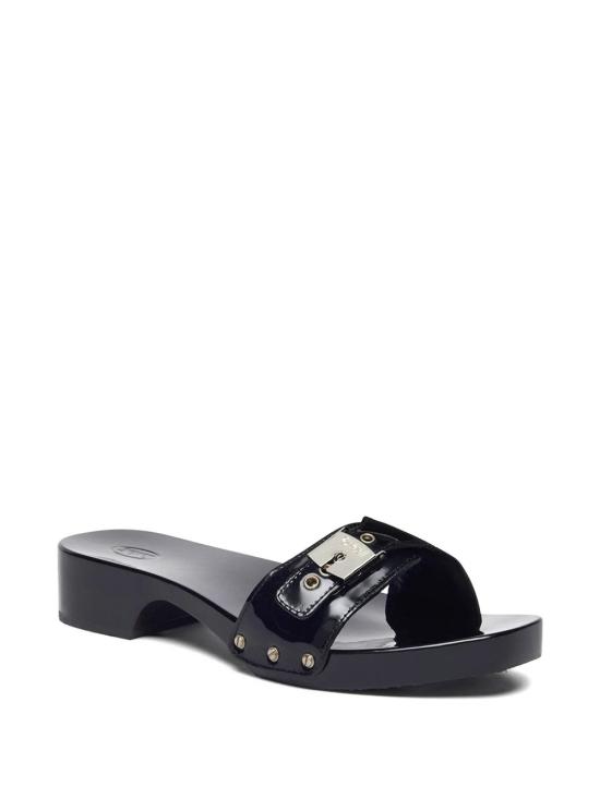 26SS 숄 뮬/슬리퍼 F32291 BLACK Yellow - SCHOLL