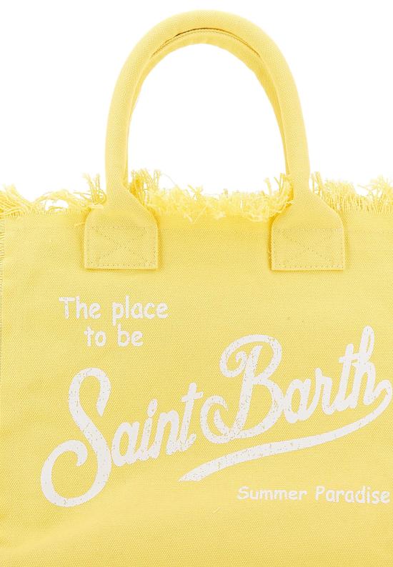 26SS 세인트바쓰 토트백 VANI001 00766L YELLOW - MC2 SAINT BARTH