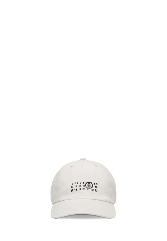 26SS MM6 메종마르지엘라 볼캡 S62TC0044 M35190101 WHITE