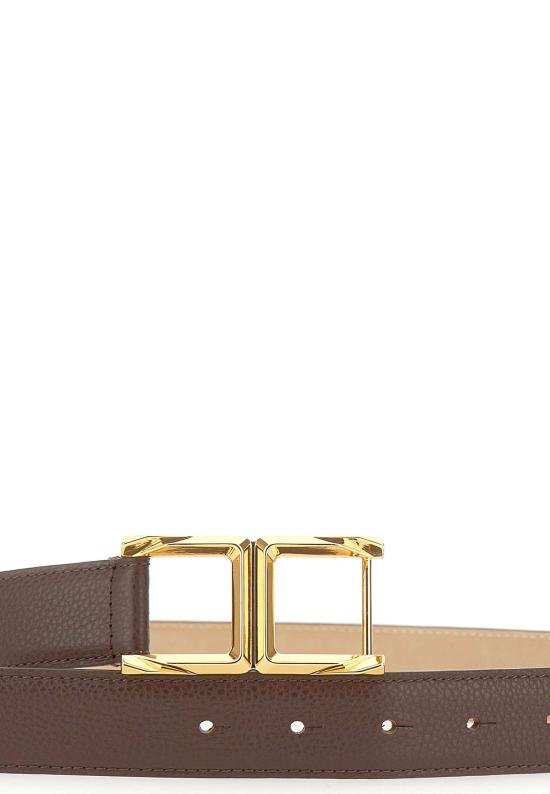 26SS 엘리자베타프랜치 레귤러 벨트 CT88S62E1 644 BROWN - ELISABETTA FRANCHI