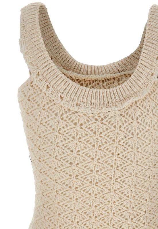 26SS 블루마린 민소매 티셔츠 2M692A N0103 WHITE - BLUMARINE