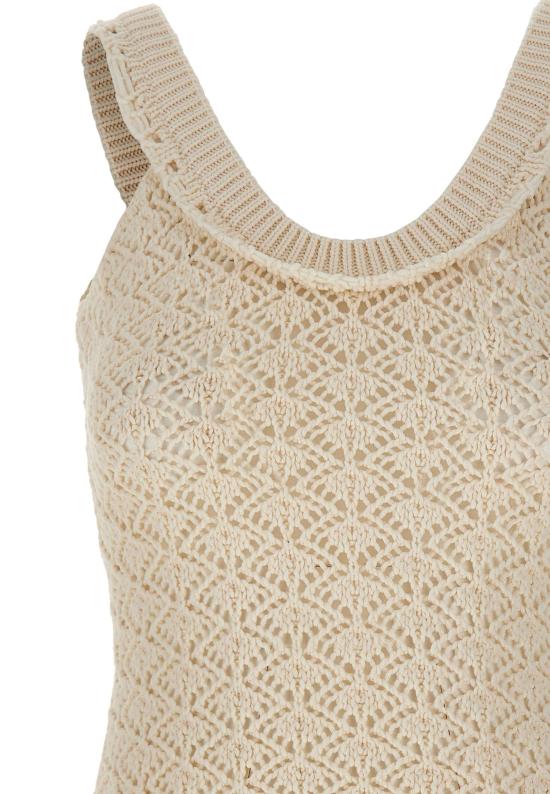 26SS 블루마린 민소매 티셔츠 2M692A N0103 WHITE - BLUMARINE