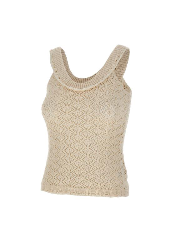 26SS 블루마린 민소매 티셔츠 2M692A N0103 WHITE