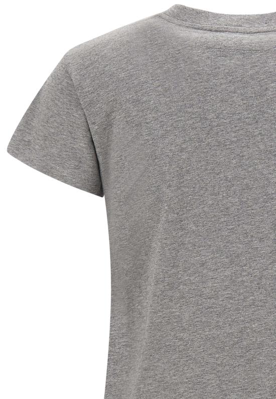 26SS MM6 메종마르지엘라 뉴메릭 코튼 저지 티셔츠 S52GC0327 M20170856M GREY - MM6 MAISON MARGIELA