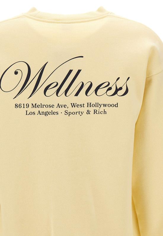 26SS 스포티앤리치 스웨터 ST09876083YE02 ALMOND YELLOW - SPORTY & RICH