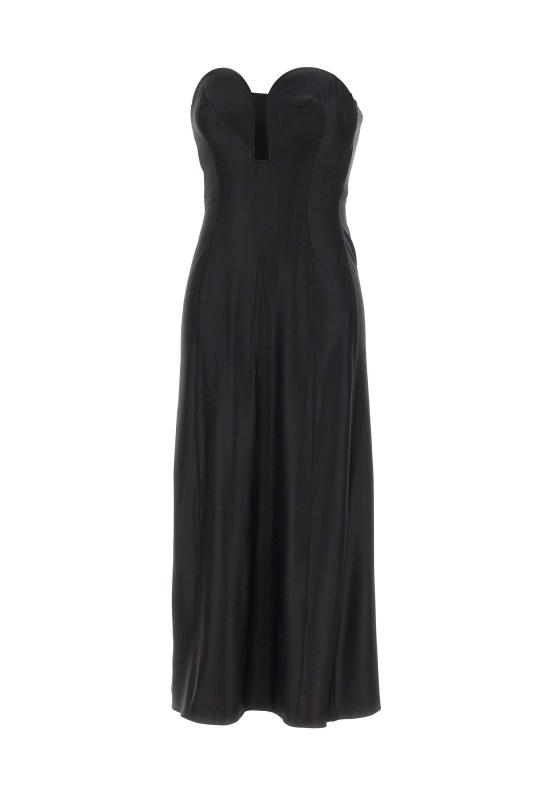 26SS 파코라반 롱 원피스 26EJR0308VI0267 P001 BLACK