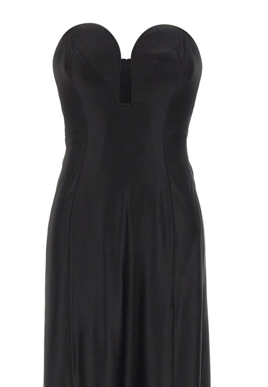 26SS 파코라반 롱 원피스 26EJR0308VI0267 P001 BLACK - PACO RABANNE