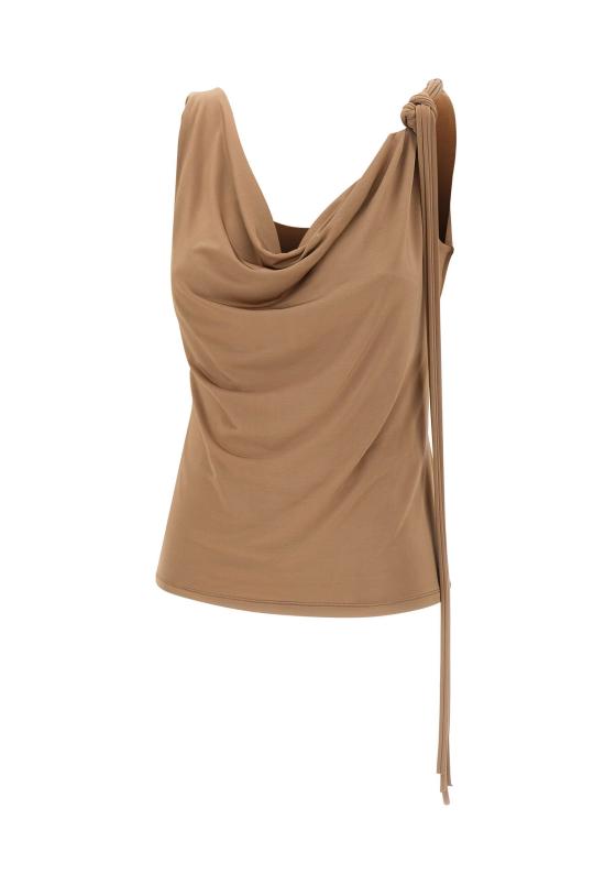 26SS 블루마린 민소매 티셔츠 2C455A N0826 BROWN