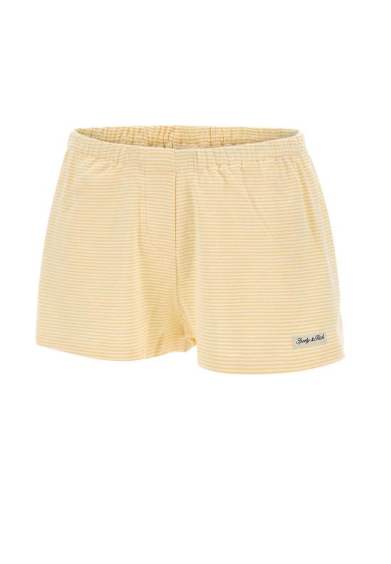 26SS 스포티앤리치 숏팬츠 SH06276326YE34 ALMOND YELLOW