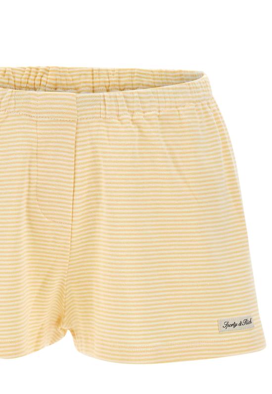 26SS 스포티앤리치 숏팬츠 SH06276326YE34 ALMOND YELLOW - SPORTY & RICH