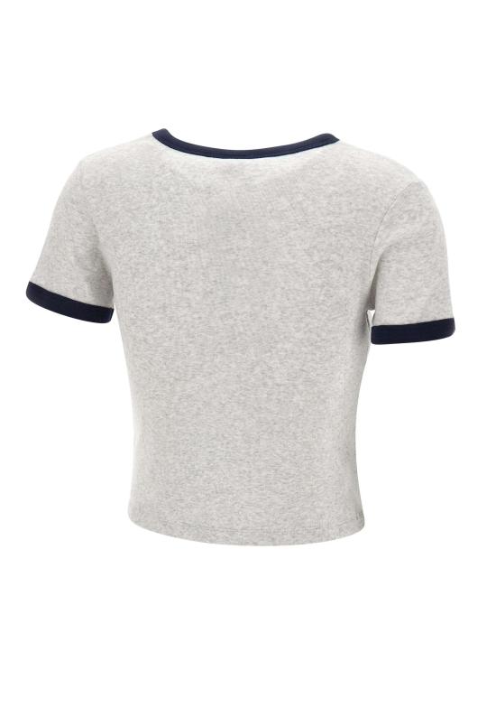 26SS 스포티앤리치 반팔 티셔츠 TO07376256GY18 GRAY GREY - SPORTY & RICH