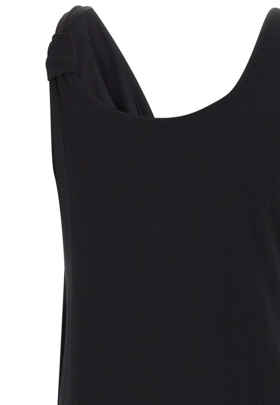 26SS 블루마린 민소매 티셔츠 2C455A N0990 BLACK - BLUMARINE