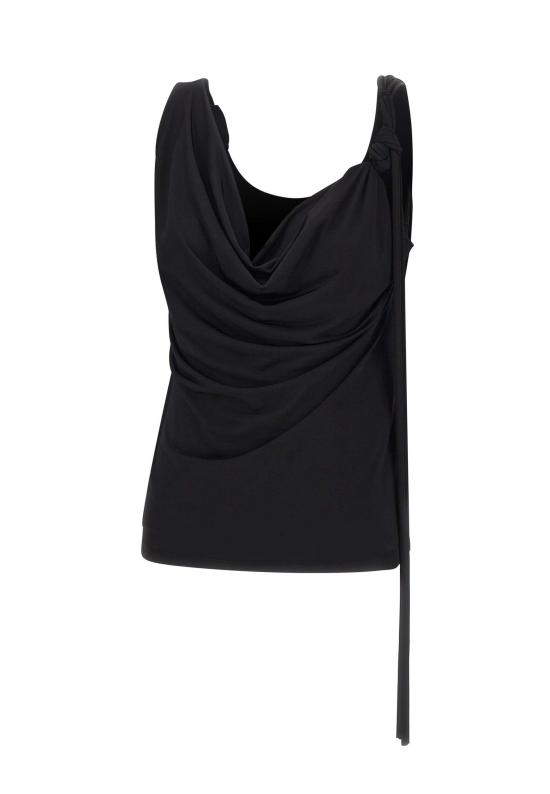 26SS 블루마린 민소매 티셔츠 2C455A N0990 BLACK