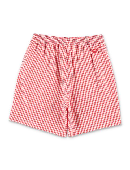 26SS [키즈] 구찌 쇼츠/버뮤다 848699XWA7X 6312 RED WHITE - GUCCI