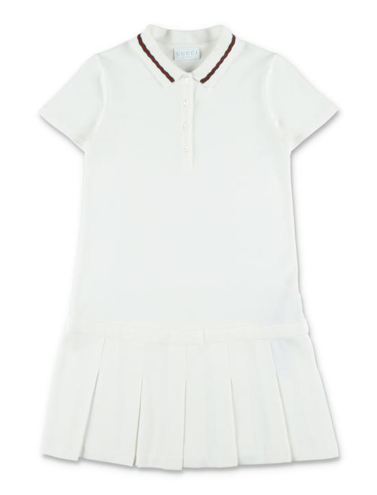 26SS [키즈] 구찌 원피스 852832XJHRS 9024 NEW WHITE