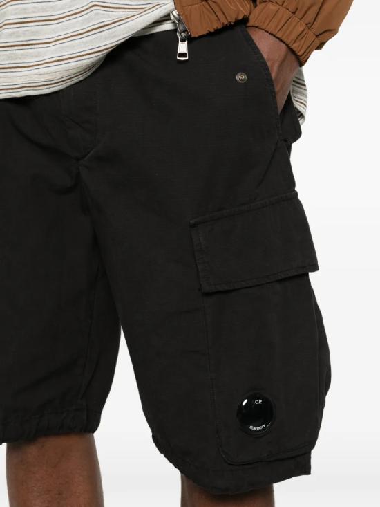 26SS 씨피 컴퍼니 숏팬츠 20CMBE247A 006272G 999 BLACK DOM - C.P. COMPANY