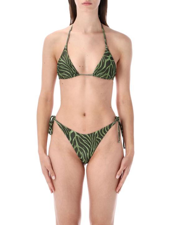 26SS 마티네 비키니 수영복 CB7010 ZEBRATO VE ZEBRA GREEN