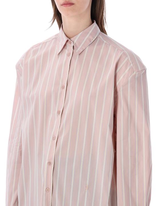 26SS 더프랭키샵 셔츠 CHFS22087608 PINK WHITE PINK WHITE STRIPES - THE FRANKIE SHOP