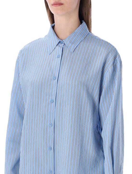 26SS 더프랭키샵 셔츠 CHFS22078923 BLUE WHITE BLUE WHITE STRIPES - THE FRANKIE SHOP