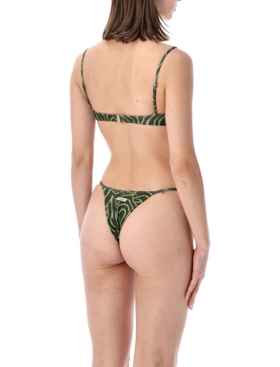 26SS 마티네 비키니 수영복 CB7049 ZEBRATO VE ZEBRA GREEN - MATINEE