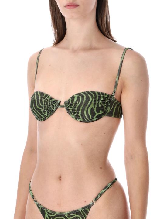 26SS 마티네 비키니 수영복 CB7049 ZEBRATO VE ZEBRA GREEN - MATINEE