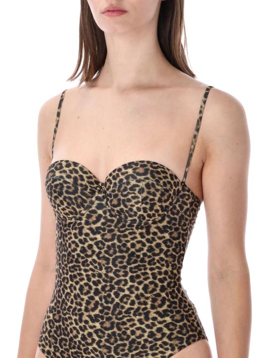 26SS 마티네 원피스 수영복 EM2153M MACULATO LEOPARD PRINT - MATINEE