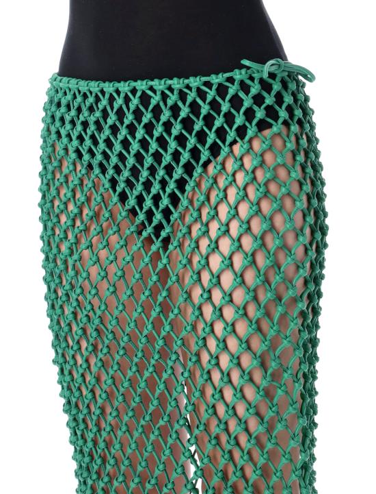 26SS 더프랭키샵 미디 스커트 SKFS21892435 EMERALD - THE FRANKIE SHOP