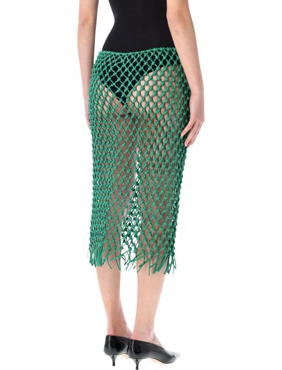 26SS 더프랭키샵 미디 스커트 SKFS21892435 EMERALD - THE FRANKIE SHOP