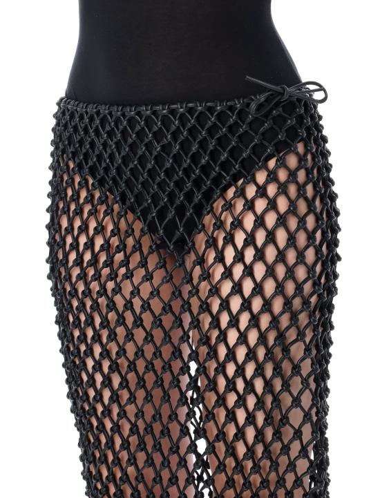 26SS 더프랭키샵 미디 스커트 SKFS21891100 BLACK Nero - THE FRANKIE SHOP
