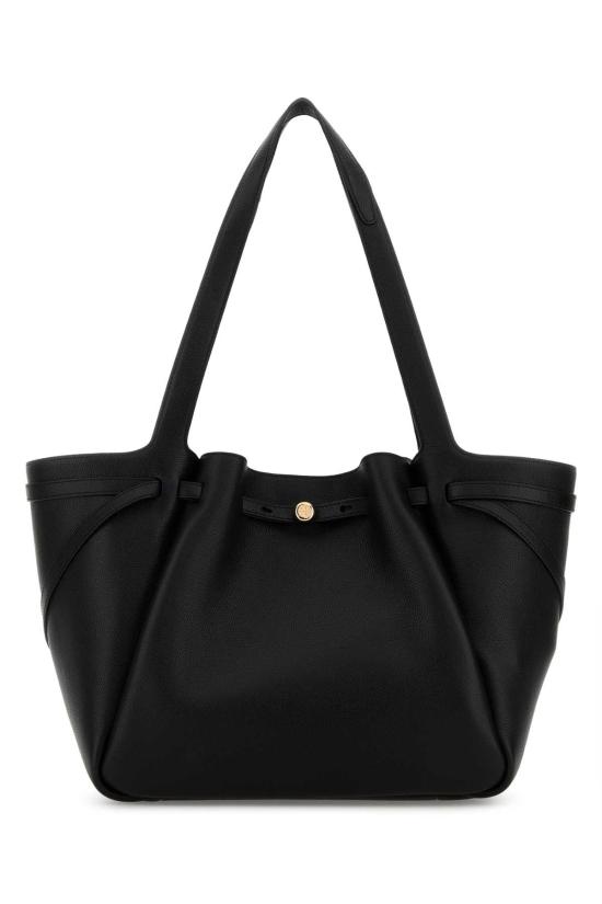 26FW 토리버치 에센셜 U 나일론 토트백 163388 001 Black