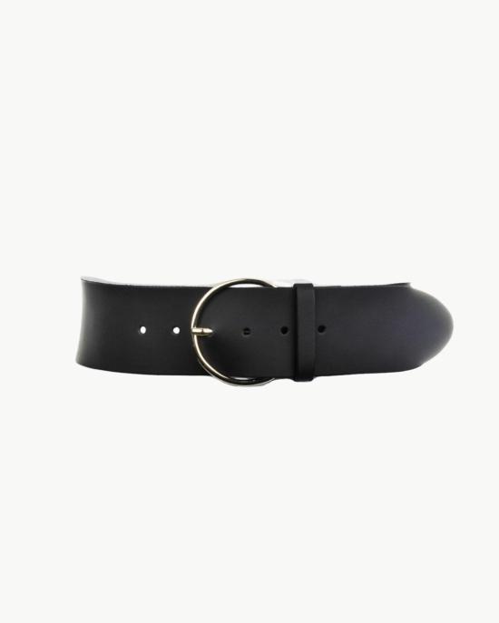  B. Belt 레귤러 벨트 B.  원형 버클 블랙
