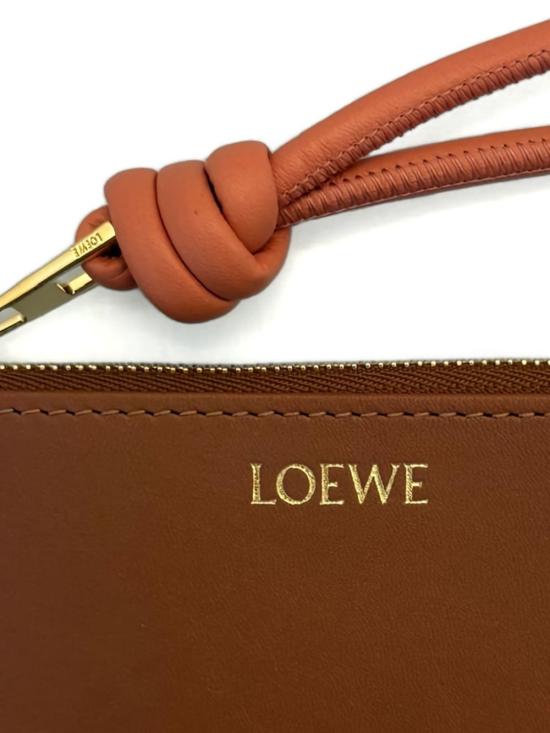 26FW 로에베 지갑 CEM1Z40X02 6255 Leather Brown - LOEWE