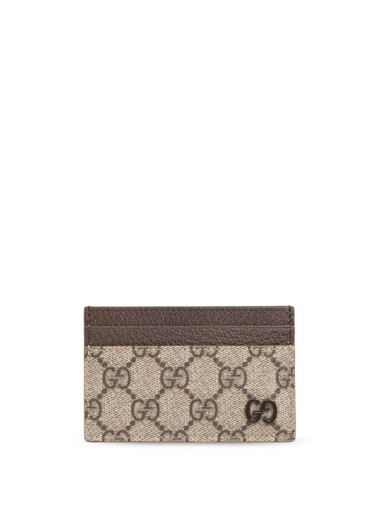 26FW 구찌 바이컬러 GG 카드 케이스 768248 FACQC9773 Brown