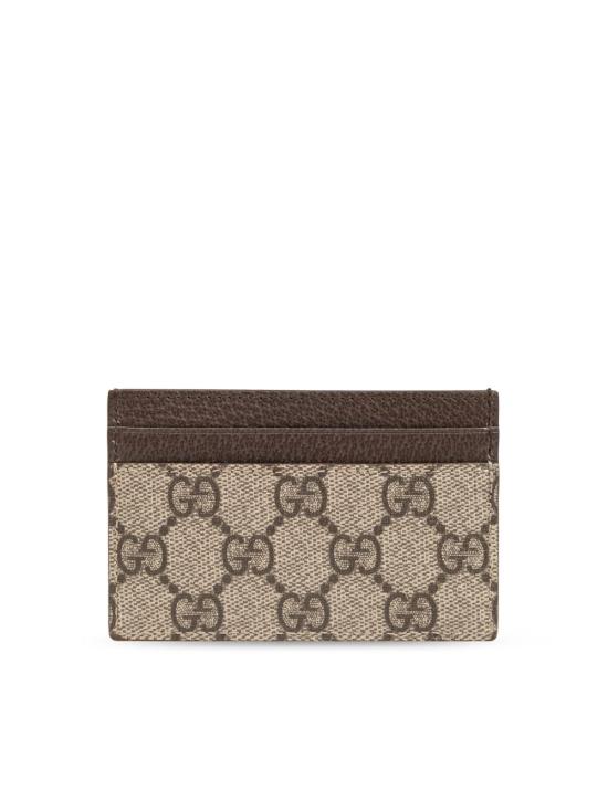 26FW 구찌 바이컬러 GG 카드 케이스 768248 FACQC9773 Brown - GUCCI