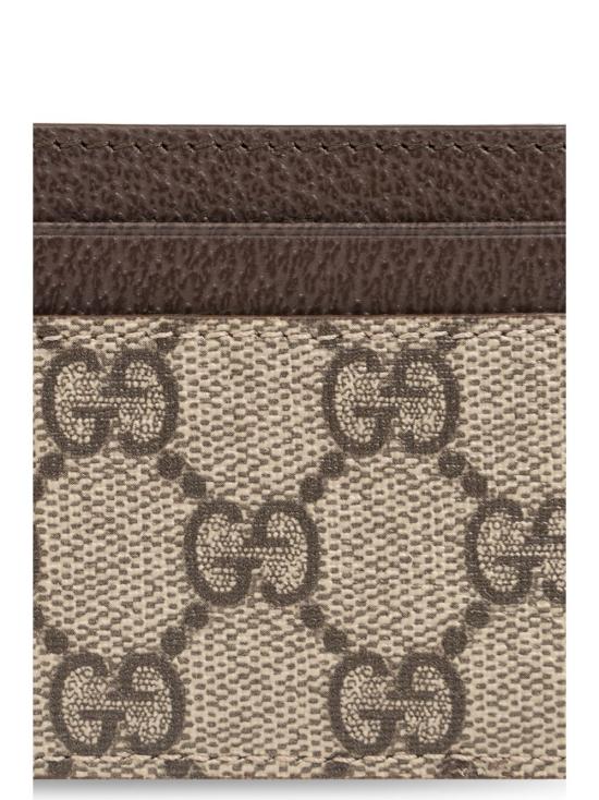 26FW 구찌 바이컬러 GG 카드 케이스 768248 FACQC9773 Brown - GUCCI