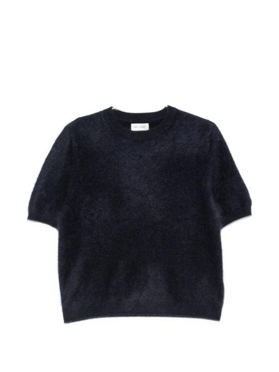 26FW 소프트 고트 반팔 티셔츠 2405510039 NAVY