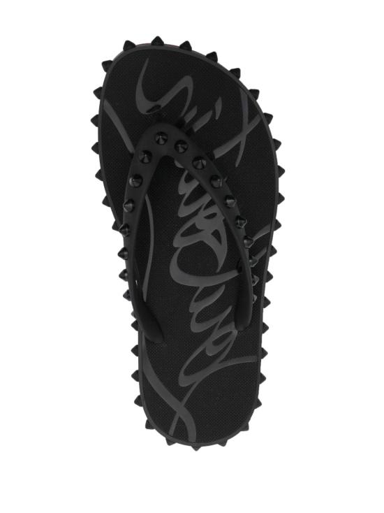 26FW 크리스챤 루부탱 뮬/슬리퍼 1230961 BK01 Black - CHRISTIAN LOUBOUTIN