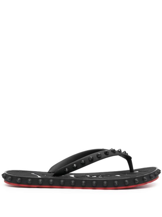 26FW 크리스챤 루부탱 뮬/슬리퍼 1230961 BK01 Black