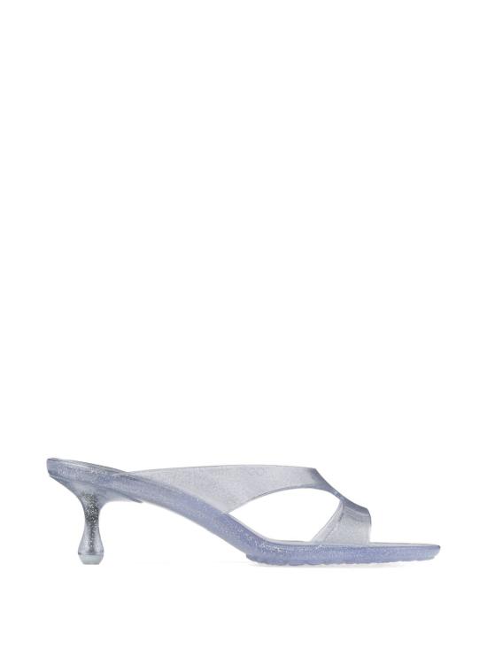 26FW 지미추 뮬/슬리퍼 JELLYDROP50 NMJSILVER Silver