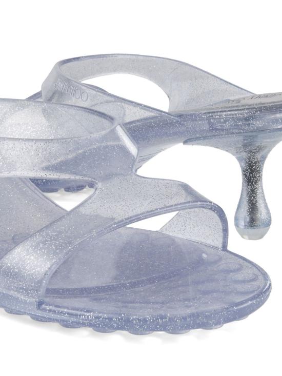 26FW 지미추 뮬/슬리퍼 JELLYDROP50 NMJSILVER Silver - JIMMY CHOO